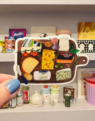 Daria Solak Illustrations - CHEESEBOARD Klistremerke - COLORPOP
