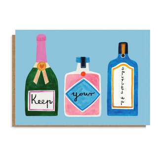 Daria Solak Illustrations - KEEP YOUR SPIRITS UP Kort - COLORPOP