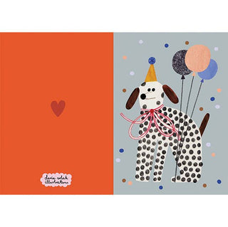 Daria Solak Illustrations - PARTY DOG Kort - COLORPOP