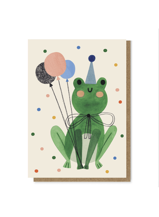 Daria Solak Illustrations - PARTY FROG Kort - COLORPOP