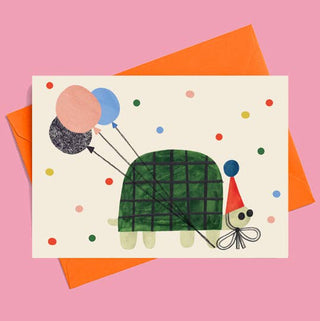 Daria Solak Illustrations - PARTY TURTLE Kort - COLORPOP