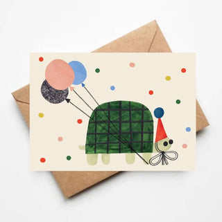 Daria Solak Illustrations - PARTY TURTLE Kort - COLORPOP
