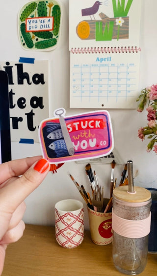 Daria Solak Illustrations - STUCK WITH YOU Klistremerke - COLORPOP