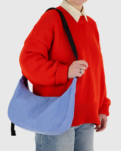 BAGGU Medium Crescent Bag - Cornflower