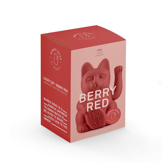 DONKEY - Lucky Cat Dekorasjon - Berry Red - COLORPOP