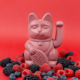 DONKEY - Lucky Cat Dekorasjon - Berry Red - COLORPOP