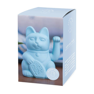 DONKEY - Lucky Cat Dekorasjon - Light Blue - COLORPOP