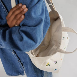 BAGGU Horizontal Zip Duck Bag - Ditsy Floral