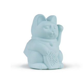 Lucky Cat Mini Dekorasjon - Light Blue