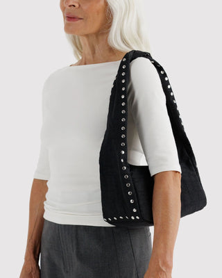 BAGGU Small Nylon Meringue Bag - Studs