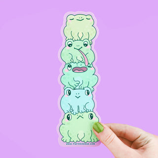 Frog Stack - Klistremerke