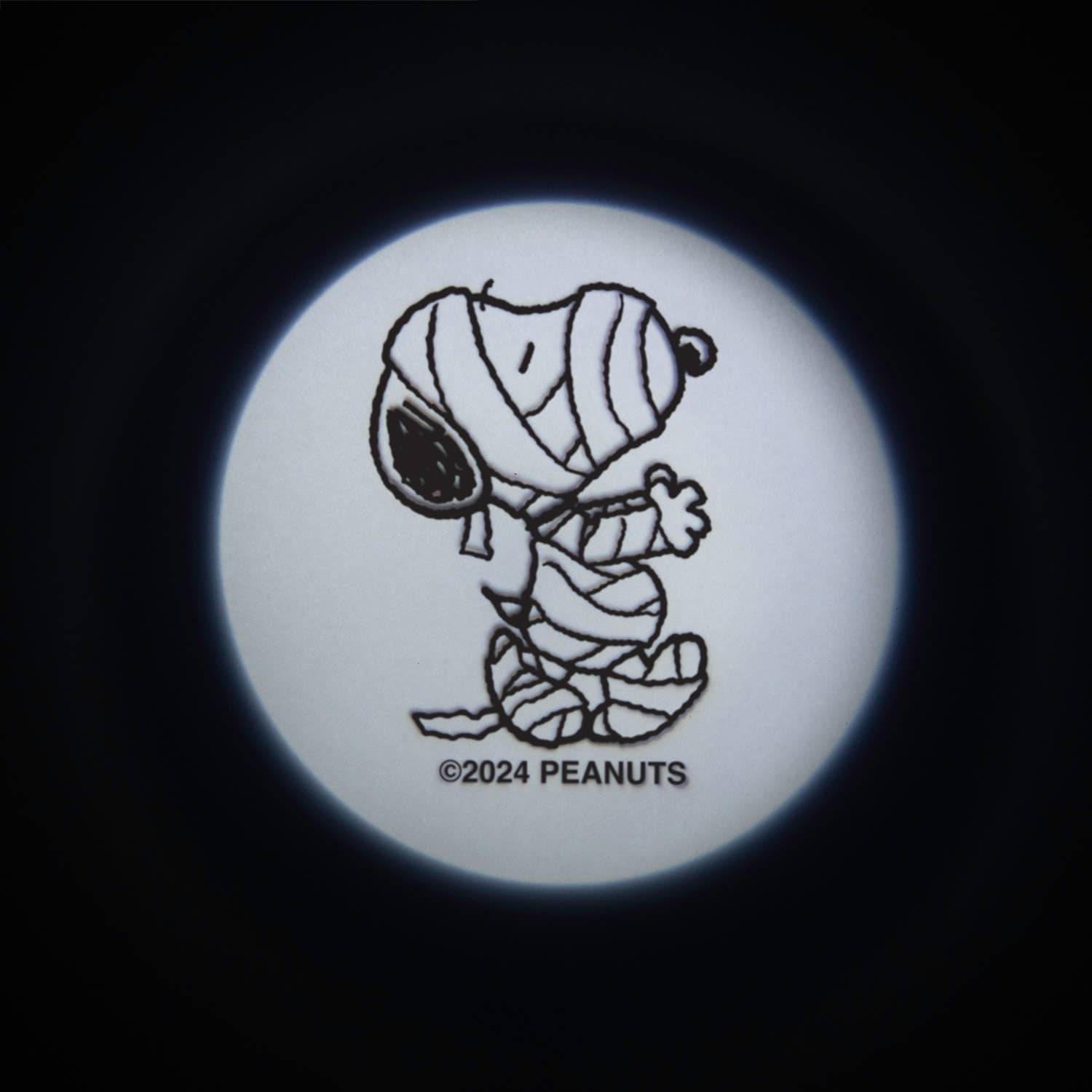 Snoopy Mumie Lommelykt