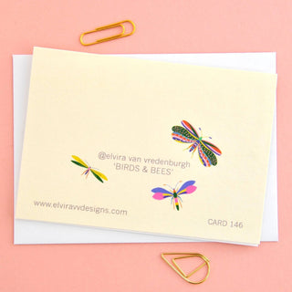 Elvira.v.v.Designs - Sett med 8 Kort - Fugler og Dyr - COLORPOP