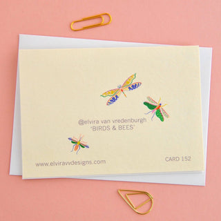 Elvira.v.v.Designs - Sett med 8 Kort - Fugler og Dyr - COLORPOP