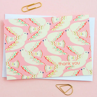 Elvira.v.v.Designs - Sett med 8 Takkekort - Fugler - COLORPOP