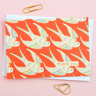 Elvira.v.v.Designs - Sett med 8 Takkekort - Fugler - COLORPOP