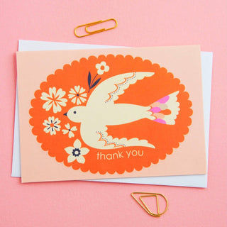 Elvira.v.v.Designs - Sett med 8 Takkekort - Svaler i Retro Rammer - COLORPOP