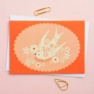 Elvira.v.v.Designs - Sett med 8 Takkekort - Svaler i Retro Rammer - COLORPOP