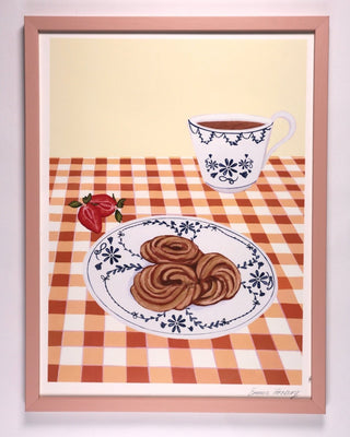 Emma Forsberg - Kunstprint Innrammet - Coffee Break 30 x 40 cm - COLORPOP