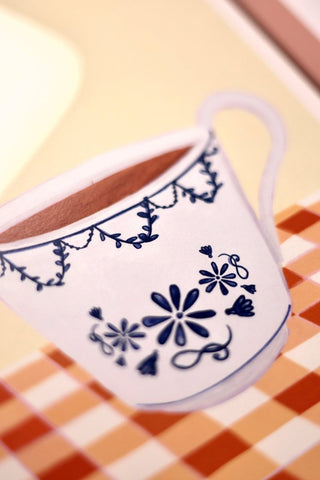 Emma Forsberg - Kunstprint Innrammet - Coffee Break 30 x 40 cm - COLORPOP