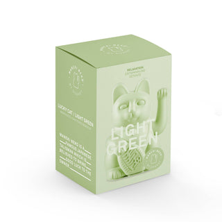 Lucky Cat Dekorasjon - Light Green