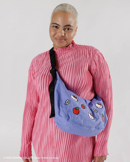 BAGGU Medium Crescent Bag - Hello Kitty