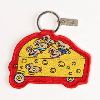 Busy Town - CHEESECAR Key Charm