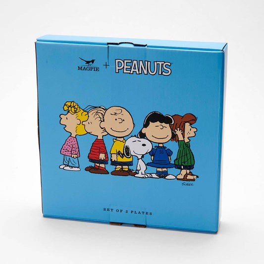 Peanuts Sett med 2 Tallerkener