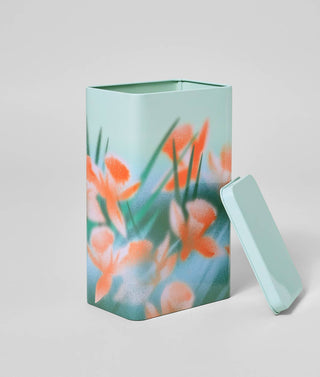 Flowers - Oppbevaringsboks med måleskje