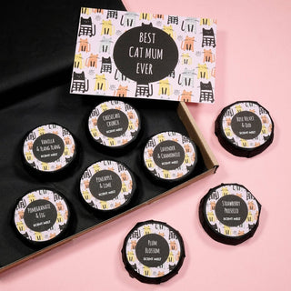 Flamingo Candles - Best Cat Mum Ever - Soyavoks duftbrikker - COLORPOP
