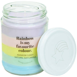 Flamingo Candles - Pastel Rainbow Candle - COLORPOP