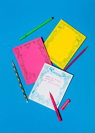 gentle thrills - Gentle Thrills - Notatblokk Rosa - COLORPOP