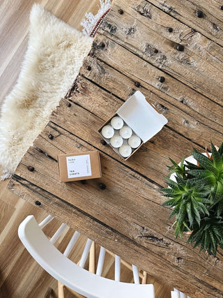 hobo + co. candles - Winter Frankincense and Myrrh Tealights (mild) - COLORPOP