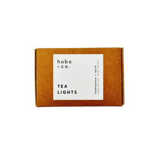 hobo + co. candles - Winter Frankincense and Myrrh Tealights (mild) - COLORPOP