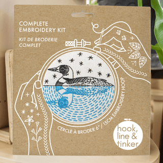 Hook, Line & Tinker Embroidery Kits - Sjøfugl - Broderi Kit - COLORPOP