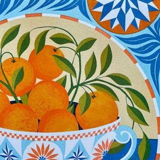Greek Summer - A3 Risograph Print