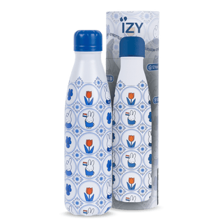 IZY Bottles - IZY Drikkeflaske - Delft Fliser Miffy - 500ml - COLORPOP