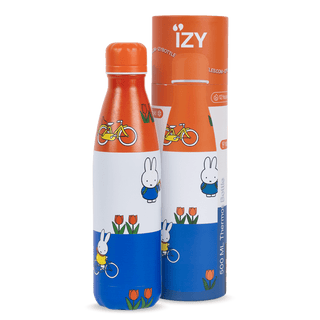IZY Bottles - IZY Drikkeflaske - Oransje, Hvit, Blå Miffy - 500ml - COLORPOP