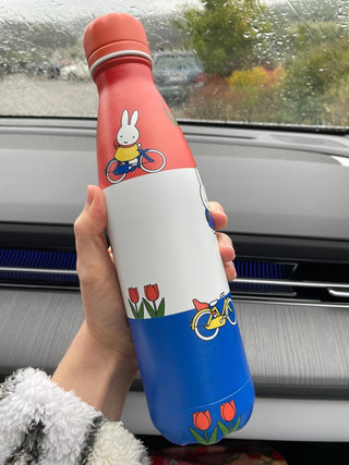 IZY Bottles - IZY Drikkeflaske - Oransje, Hvit, Blå Miffy - 500ml - COLORPOP