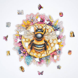 Lubiwood - Bie Puslespill Premium - COLORPOP