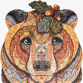 Lubiwood - Bjørn Puslespill Premium - COLORPOP