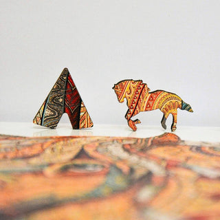 Lubiwood - Hest Puslespill Premium - COLORPOP