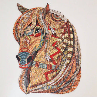 Lubiwood - Hest Puslespill Premium - COLORPOP