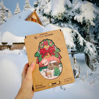 Lubiwood - Jul Puslespill Premium - COLORPOP