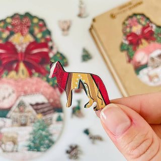 Lubiwood - Jul Puslespill Premium - COLORPOP