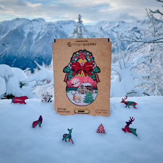 Lubiwood - Jul Puslespill Premium - COLORPOP