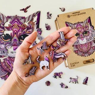 Lubiwood - Katt Puslespill Premium - COLORPOP