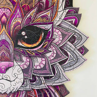 Lubiwood - Katt Puslespill Premium - COLORPOP