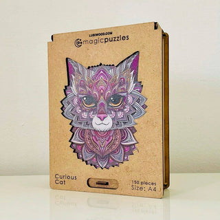 Lubiwood - Katt Puslespill Premium - COLORPOP