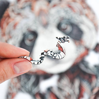 Lubiwood - Panda Puslespill Premium - COLORPOP